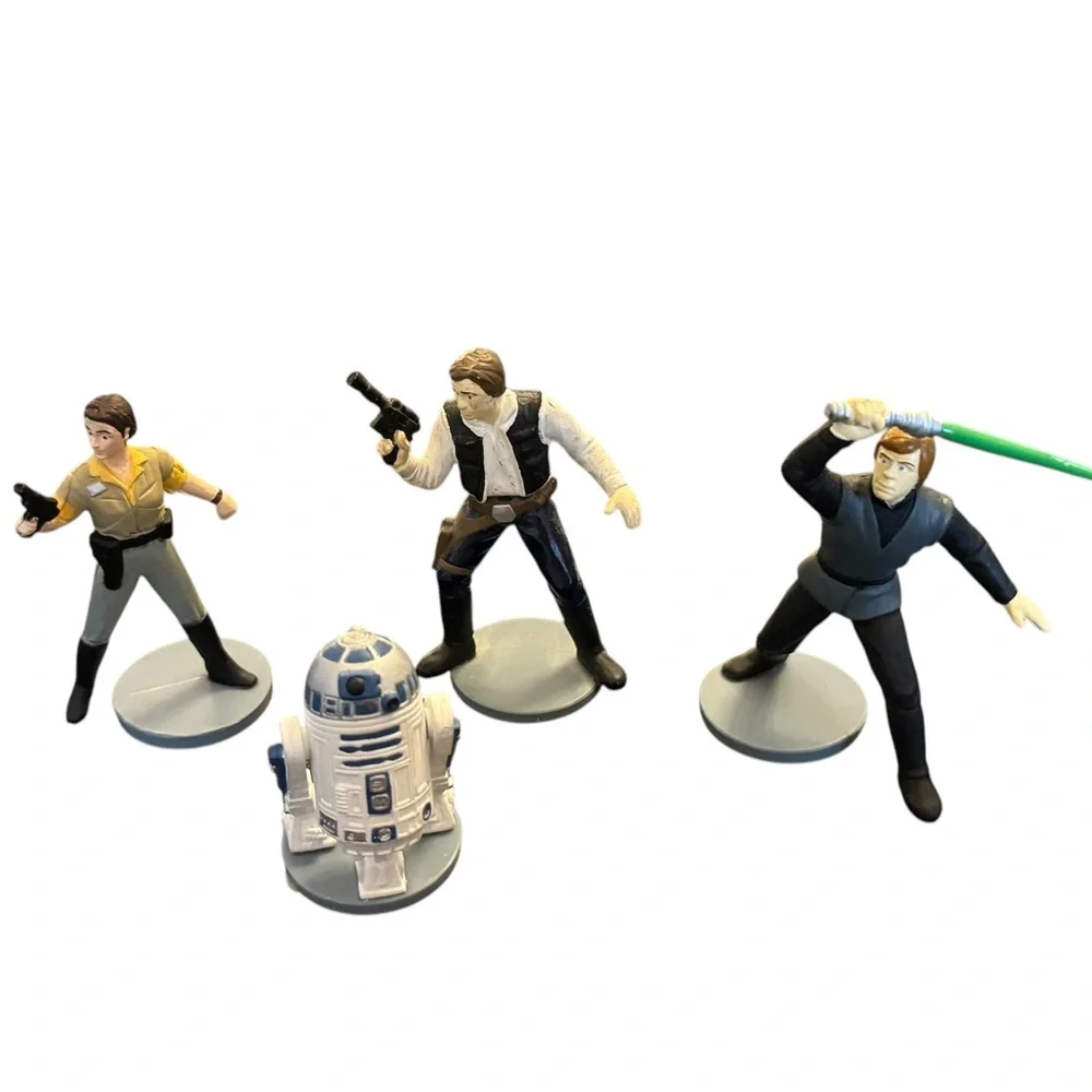 Star Wars Cake Toppers by Applause 1995